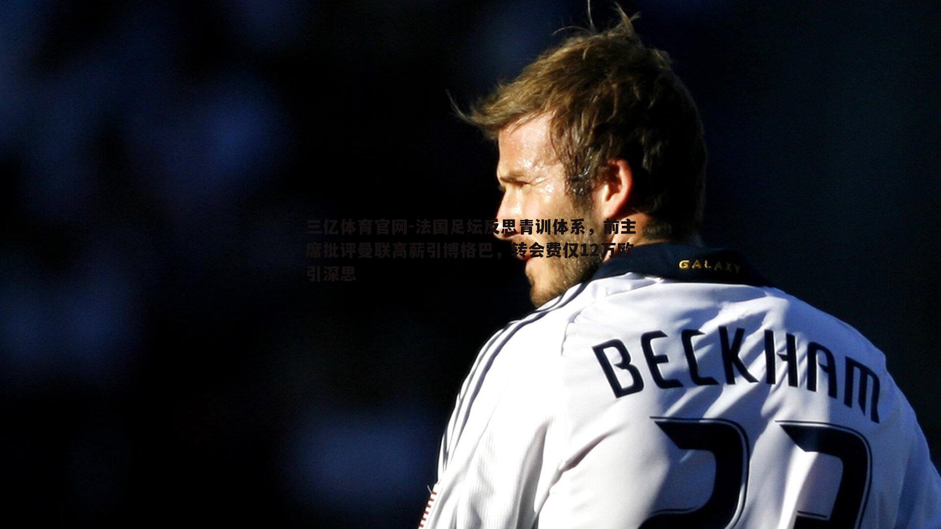 法国足坛反思青训体系，前主席批评曼联高薪引博格巴，转会费仅12万欧引深思